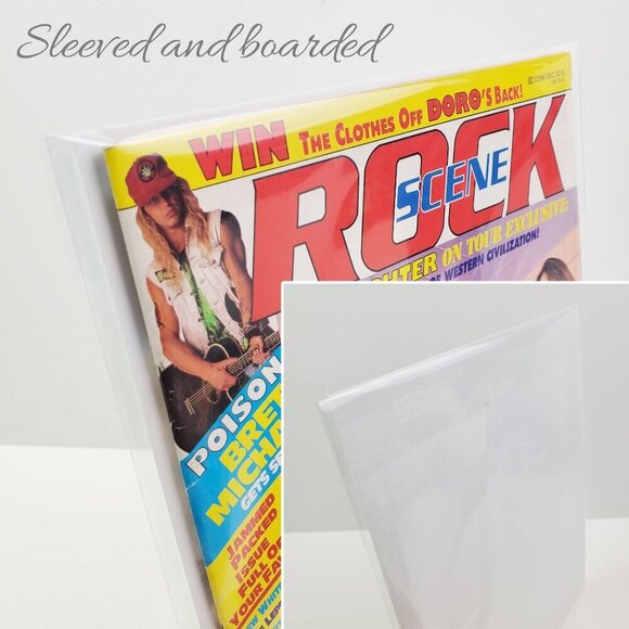 Rock Scene Magazine Poison Slaughter Trixter Warrant VTG Dec. 1990 Unread Stock - Picture 4 of 11